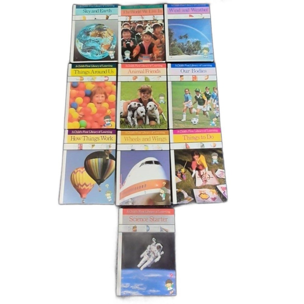 Childs first library of learning hardback book set